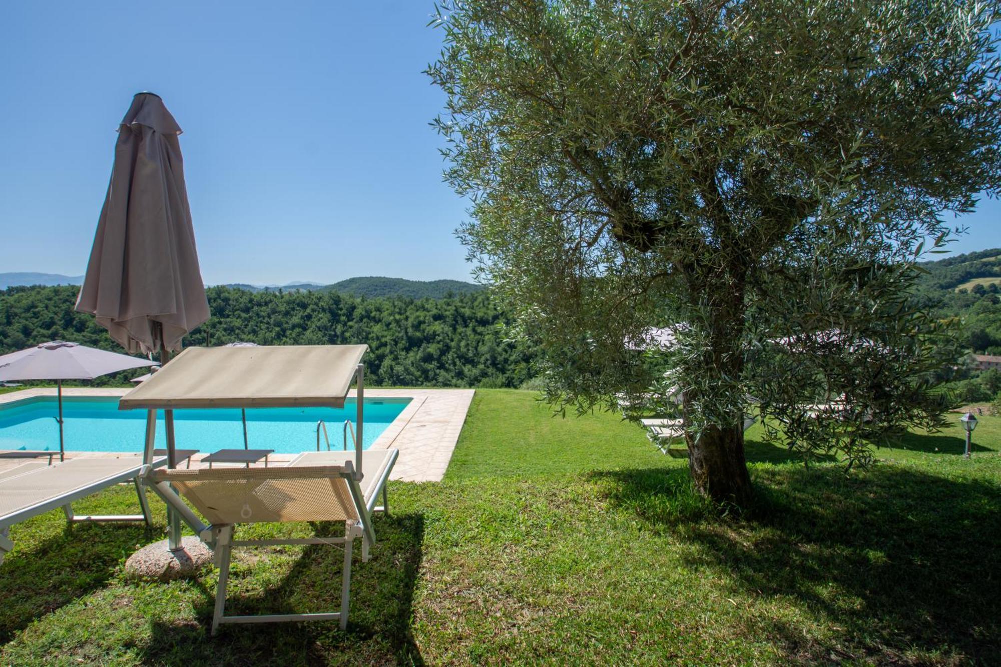 Villa Antica Residenza Montereano Gubbio Exterior foto