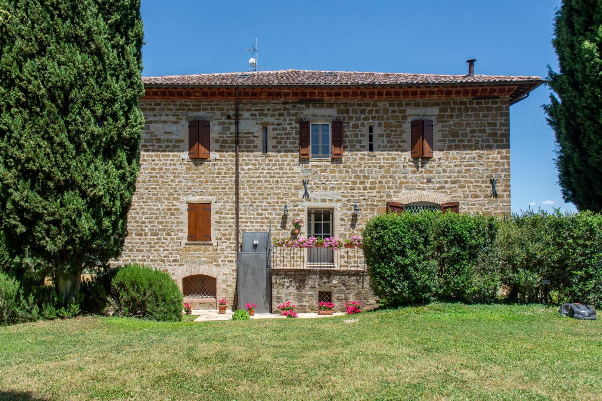 Villa Antica Residenza Montereano Gubbio Exterior foto
