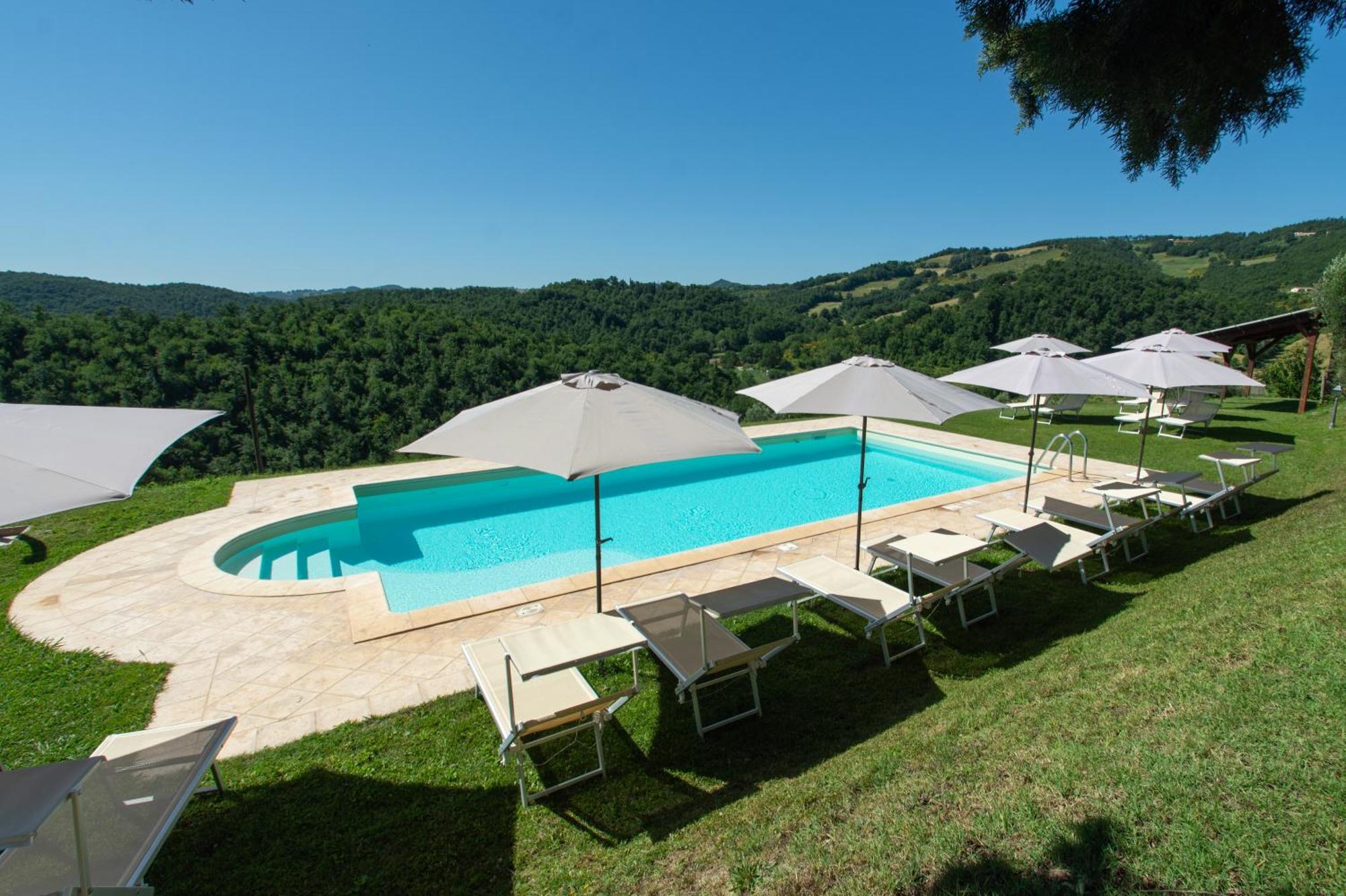 Villa Antica Residenza Montereano Gubbio Exterior foto